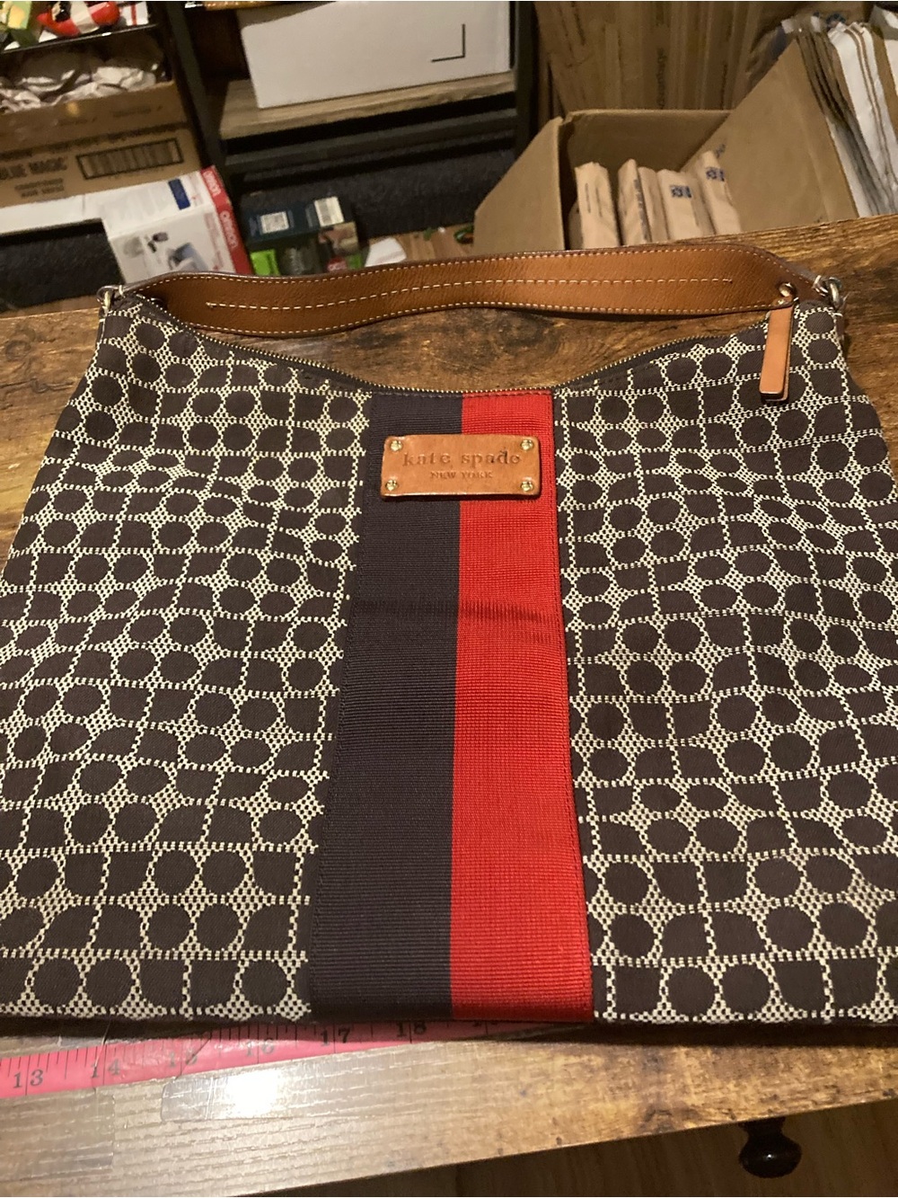 Kate Spade M/L arm purse/tote